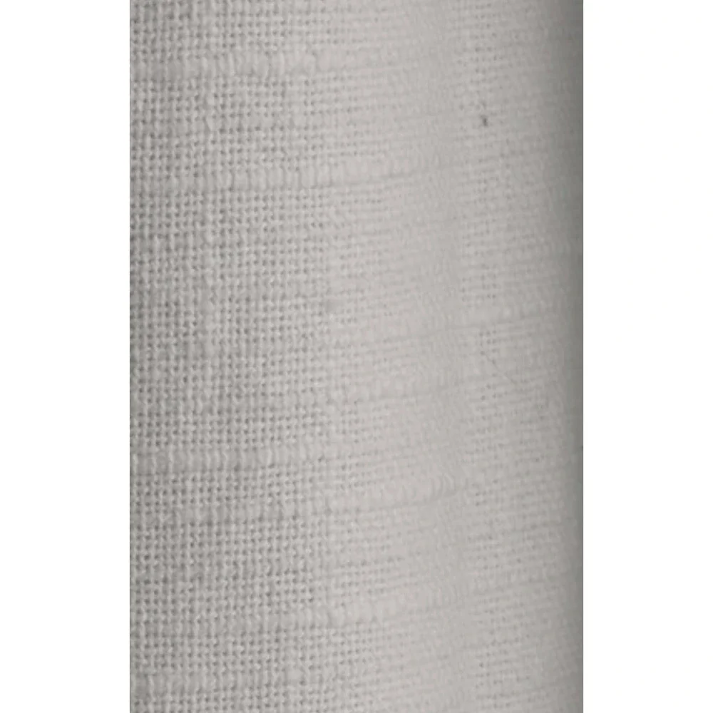 Quince Cloud Gray Cotton Slub Room Darkening Curtain Single Panel 48x96 NWOT